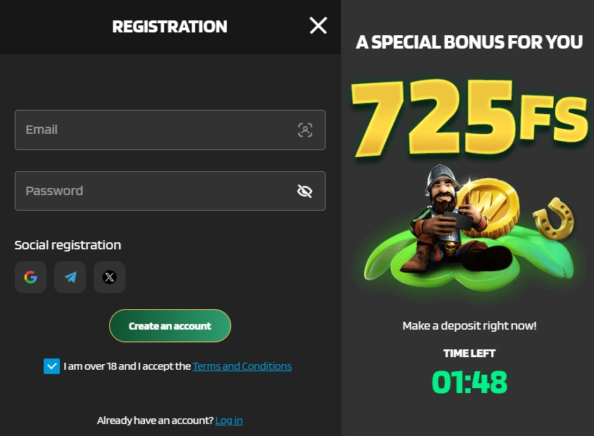 lucky manor casino registration